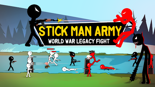 Stickman Trenches: World War 2